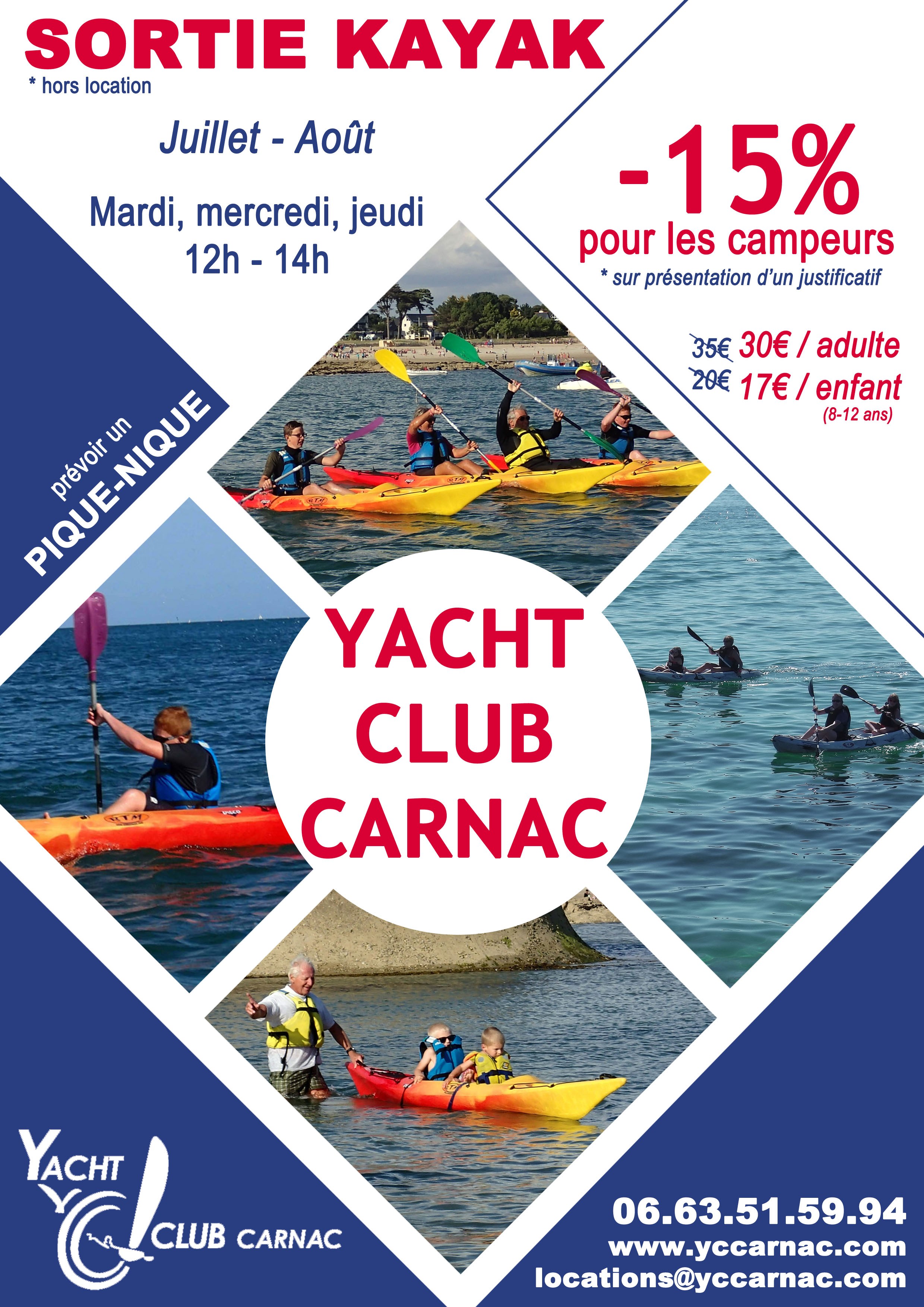 Sortie kayak